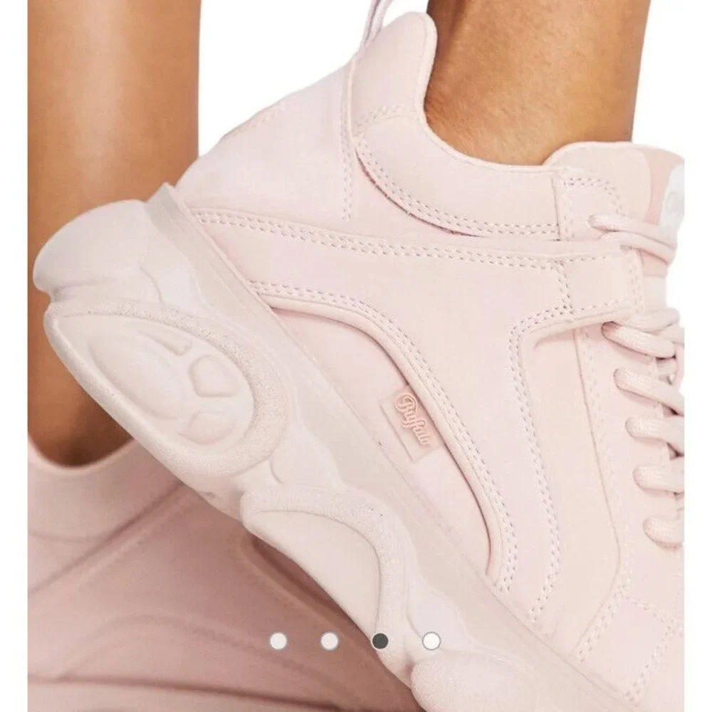 Buffalo London Corin Platform Leather Sneaker Shoes 8.5 Women's NEW IN BOX! - Picture 4 of 10